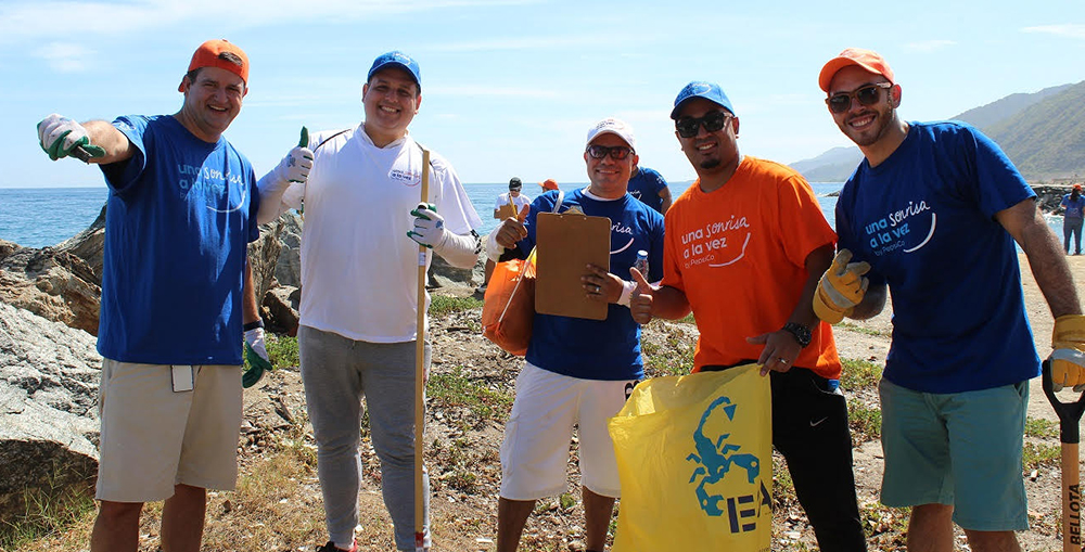 PepsiCo Venezuela limpia las Playas de La Guaira junto a 400 Voluntarios.